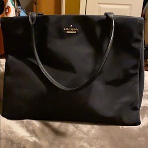 Kate Spade New York Black Nylon Tote